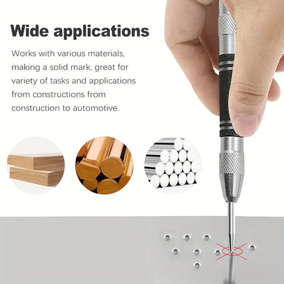 Automatischer Körnersucher Körner Automatischer Körner Fensterbrecher Automatischer Probenstanzer 128mm 