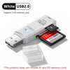 2 in 1 USB 3.0 Kartenleser Micro TF SD Kartenleser USB Adapter High Speed ​​Kartenleser TF Speicherkarte für PC Laptop Zubehör 