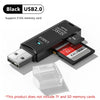 2 in 1 USB 3.0 Kartenleser Micro TF SD Kartenleser USB Adapter High Speed ​​Kartenleser TF Speicherkarte für PC Laptop Zubehör 