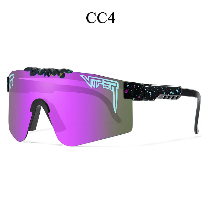 Pit Viper Sonnenbrille für Erwachsene, UV400, für Herren und Damen, für Erwachsene, Outdoor-Brillen, Sport-Baseballbrille, MTB-Sonnenbrille 