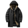 Hooded Cotton Jacket Thick Warm Jacket Outdoor Work Clothes