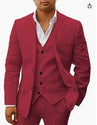 Casual Suit Groom Wedding Banquet Suit