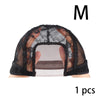 1PC Schwarze 4x4 Zoll U-Part HD Lace Perückenkappe mit verstellbarem Riemen für DIY Perückenherstellung Haarnetz Webkappe