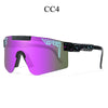 Pit Viper Sonnenbrille für Erwachsene, UV400, für Herren und Damen, für Erwachsene, Outdoor-Brillen, Sport-Baseballbrille, MTB-Sonnenbrille 