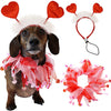 Pet Valentine's Day Decoration Suit Scarf Decoration Props