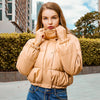 New Bread Coat Winter Warm Stand Collar Short Coat Y2K Cotton Jacket Womens Clothing