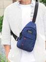Brusttasche Herren One-Shoulder Crossbody Bag Große Kapazität Outdoor Sport und Freizeit Mode Kleine Umhängetasche Große Kapazität 